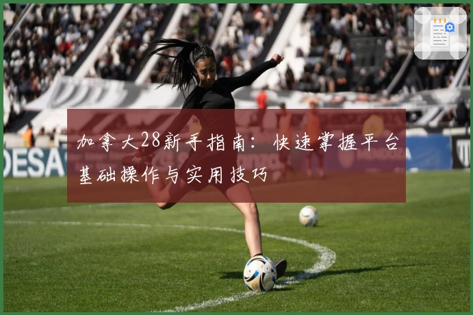 加拿大28新手指南：快速掌握平台基础操作与实用技巧